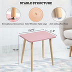 FORAOFUR Small Accent Table, Modern Mini Coffee Table - Image 3