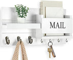 Lwenki Mail Organizer for Wall Mount – Key Holder by Lwenki