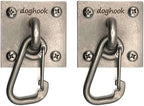 Canine Hitch- Secure Dog Leash Parking Wall Large Hook by Doghook