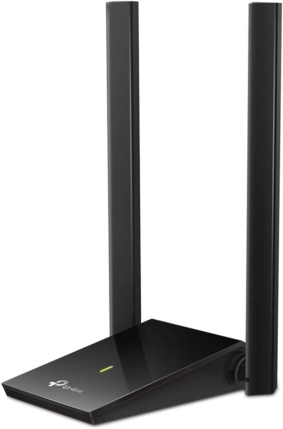 TP-Link USB WiFi Adapter, AC1300Mbps Dual Band 5dBi High Gain Antenna 2.4GHz/ by TP-Link