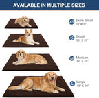 OLANLY Dog Door Mat for Muddy Paws 47x17, Extra Absorbent Chenille Mud Mat - Image 2