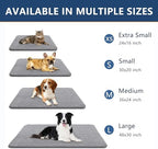 Smiry Dog Door Mat for Muddy Paws 34x21, Absorbent Low-Profile Doormats - Image 3