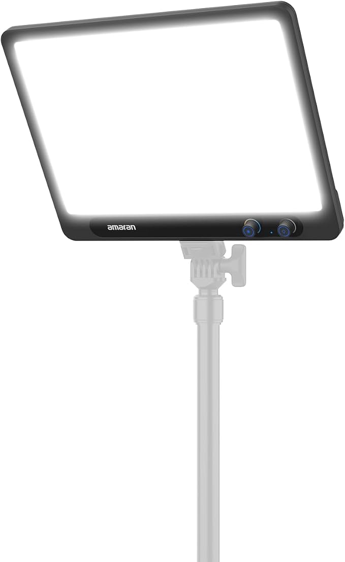 amaran Verge Bi-Color Edge-lit Rectangular Panel, 26W Soft LED Video Light by amaran