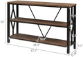 Sofa Console Table, Rustic Entry Table - Image 2