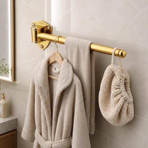 Clothes Drying Rack, Wall Mounted Clothes Hanger Rack, Retractable - Image 5