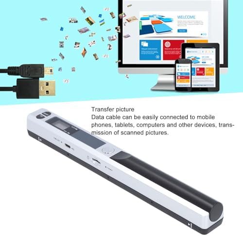 Portable Scanner, 8.27 Inch Photo Scanner - Image 4