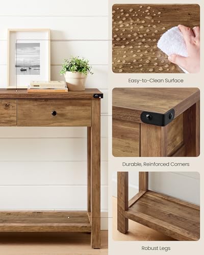 VASAGLE 47.2" Narrow Console Table - Image 6