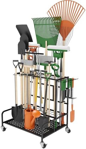 Garden Tool Organizer Rack by Sttoraboks