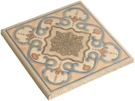 Mosaic Porcelain Tile Blue Terracotta 6x6 Matte 19-Pack by Unknown