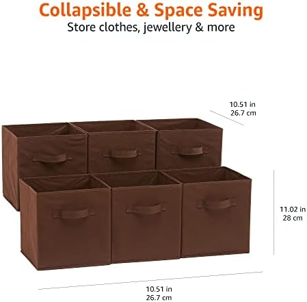 Amazon Basics Collapsible Fabric Storage Bins - Image 4