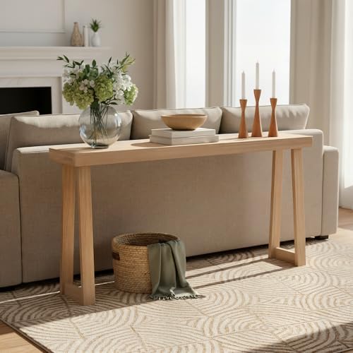 Plank+Beam Classic Console Table, 66 Inch - Image 4
