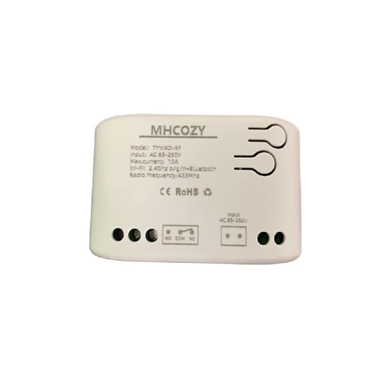 Updated WiFi Wireless Smart Switch Inching Self-Locking Relay Module, be by MHCOZY