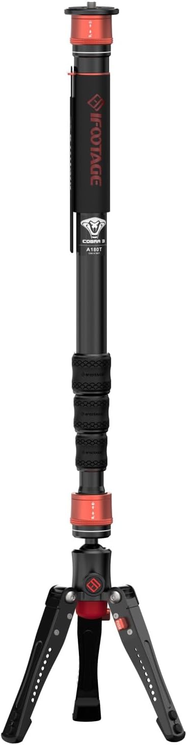 IFOOTAGE Cobra 3 A180T, Camera Monopod by IFOOTAGE