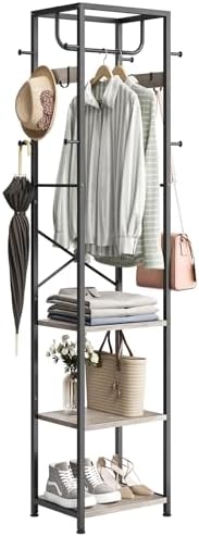 Coat Rack Freestanding, Hall Tree by ELYKEN