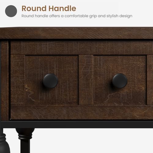 Garvee 52" Roman Column Console Table - Image 7