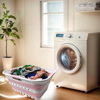 SAMMART 42L Collapsible Plastic Laundry Basket - Image 2