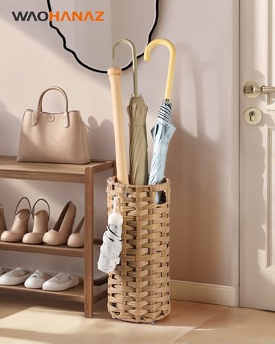 Rattan Umbrella Stand, Umbrella Holder - Image 2