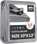RAINDEWAY Tarps Heavy Duty Waterproof 10x12 Feet, 10Mil Multipurpose Tarp by RAINDEWAY