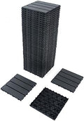44 Pack Patio Sheets with Efficient Drainage Design，Ball & Cast Plastic by HCIOANHomecabinetseries