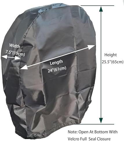 Floor Fan Dust Cover 20 Inches, Full Seal Dustproof Household Fan Parts - Image 4