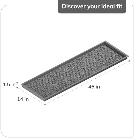 Anji Mountain Heavy Duty Waterproof Rubber Shoe Storage Mat Organizer/Boot - Image 6
