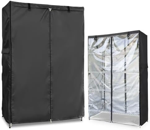 Waterproof Shelf Cover, Outdoor 600D Heavy Duty Dustproof Storage Shelves Cover by Dalema