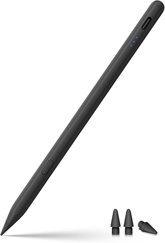 Stylus Pen for ipad 2018-2026, USB-C Fast Charging Pencil, Pixel-Perfect Tilt by UnfoldYourWorld