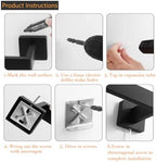 JOPOFI 4 Piece Towel Hook - Image 7