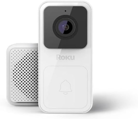 Roku Video Doorbell & Chime SE by Amazon+Renewed