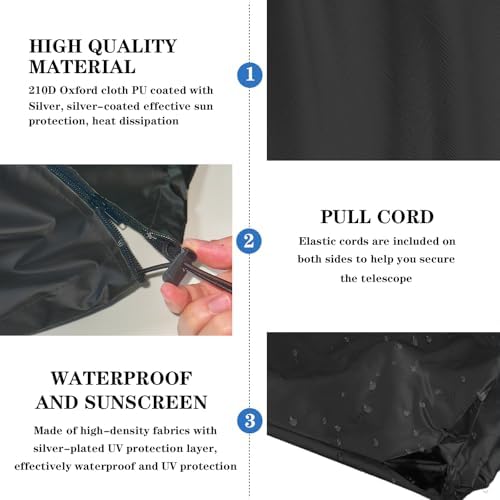 Telescope Cover Waterproof Outdoor, Dust Cover - Image 3