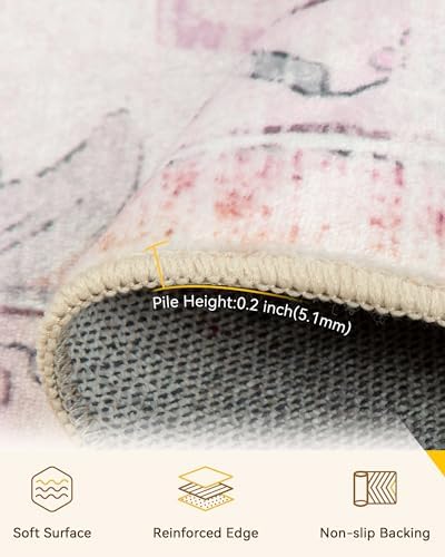 RELEANY Washable Area Rug - Image 3