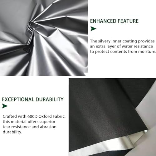 Industrial Fan Cover, 600D Oxford Heavy Duty Outdoor Cover, Waterproof & - Image 3