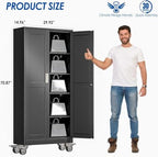 GAIOUS Metal Garage Storage Cabinet - Image 2