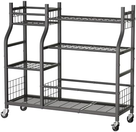 Garden Tool Organizer with Wheels - Image 6