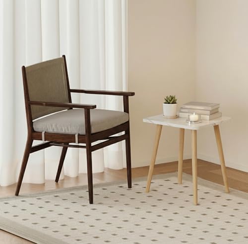 FORAOFUR Small End Table, Side Table Accent Table Living Room Bedroom Balcony - Image 5