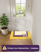 DEXI Ultra Thin Indoor Door Mat 17x30, Entrance Doormats - Image 4