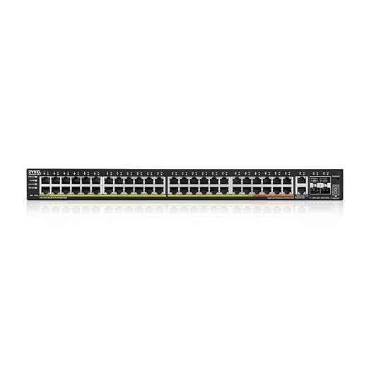 Zyxel 48-Port PoE Gigabit Switch | Nebula Cloud Managed/L3 Access | 40x PoE+ & - Image 2
