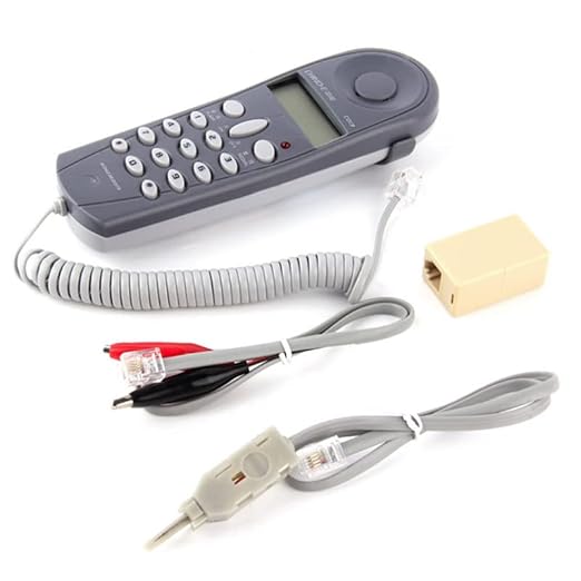 Telephone Phone Line Network Cable Tester Butt Test Tester Lineman Tool Cable by OFCN