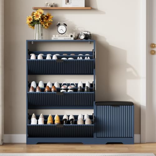 HUANLEGO Shoe Cabinet Storage for Entryway - Image 3