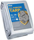 GUARD SHIELD Heavy Duty Tarp 12x20 Feet Silver Multi Purpose Thick Waterproof by GUARDSHIELD