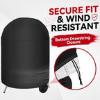 i COVER Round Grill Cover, Kettle BBQ Cover - Image 5