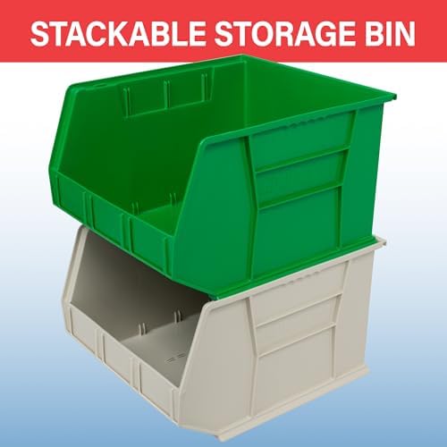 Akro-Mils AkroBins Stackable Plastic Storage Organizer Bins - Image 4