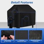 Perfect Grill Cover for Outdoor Grills Waterproof Rip-Proof Weather Resistant - Image 4