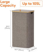 Lifewit 105L Large Laundry Basket - Image 4