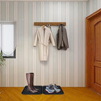 Boot Tray for Entryway Indoor, Heavy Duty Shoe Mat 2 Packs, 16.8"x12.8" - Image 2
