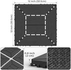 44 Pack 12x12 Inch Interlocking Deck Tiles – Easy Snap-Together Flooring - Image 6