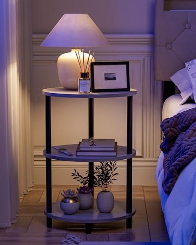 Round Pedestal End Table - Image 5