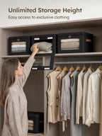 Homsorout Medium Fabric Storage Bins - Image 2