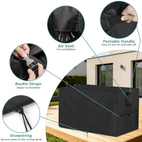 Outdoor Storage Box Cover for 100 Gallon Deck Box - Image 5