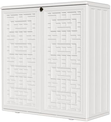 HOMSPARK Indoor/Outdoor Storage Cabinet by HOMSPARK